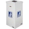 Bankers Box 50 gal Square Cardboard Disposable Can, White, 18.4 in, 10 PK FEL7320201 - alternate 4